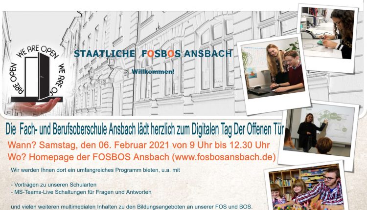 DigitalerTagDerOffenentür FOSBOS Ansbach