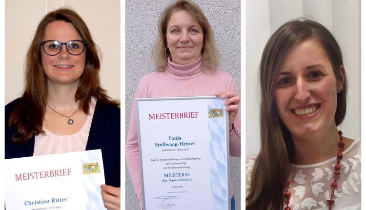 Christina Ritter, Kirchensittenbach, Tanja Stellwaag-Hetzer, Heilsbronn, Lisa-Marie Leybold, Leinburg