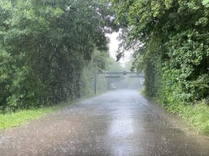 das Gewitter am 4. Juli 2021 in Ansbach