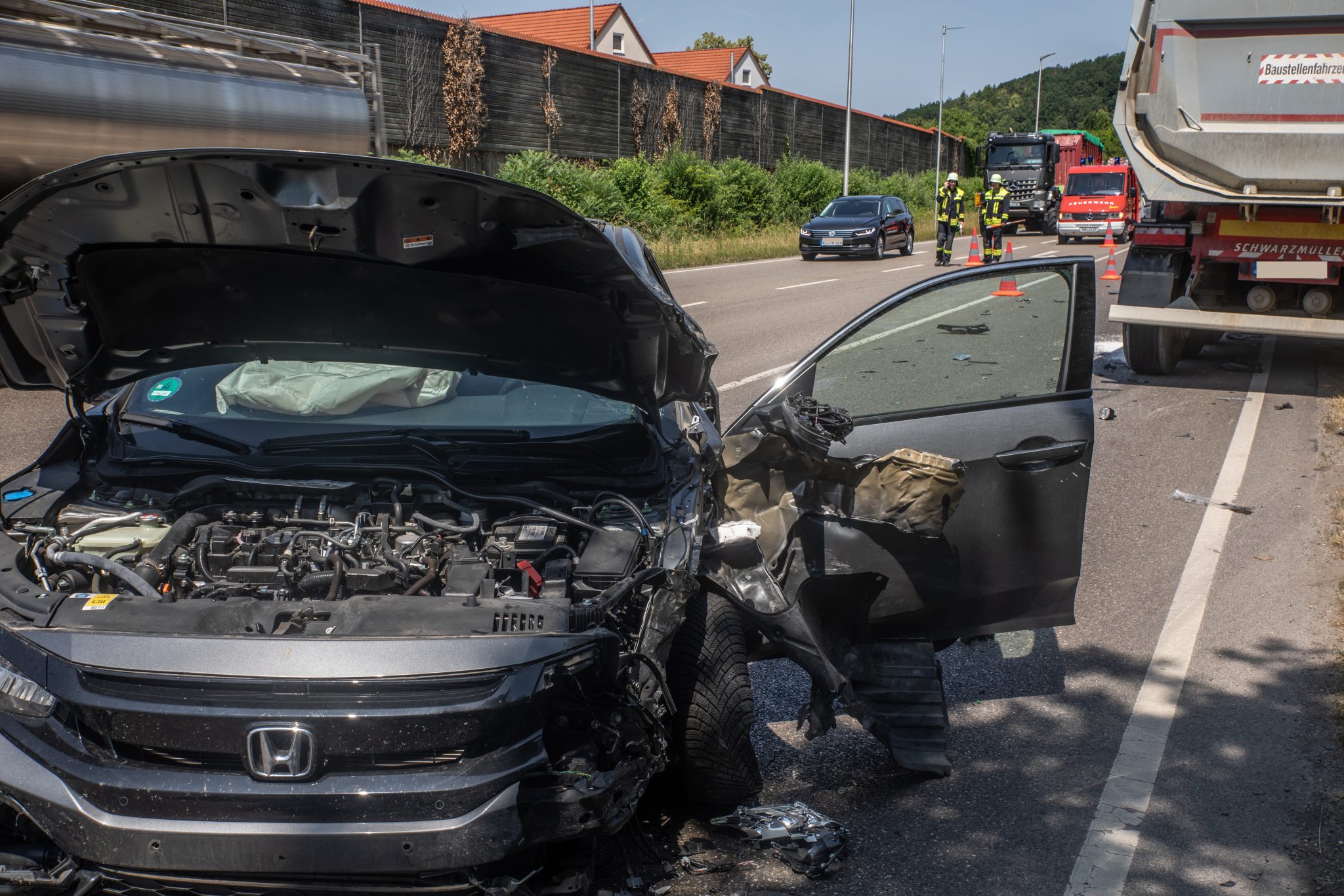 Ansbach +++ Verkehrsunfall +++ fränkischer.de