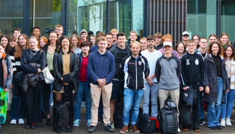 Gruppenfoto der Studierenden des Studiengangs Umweltsicherung.