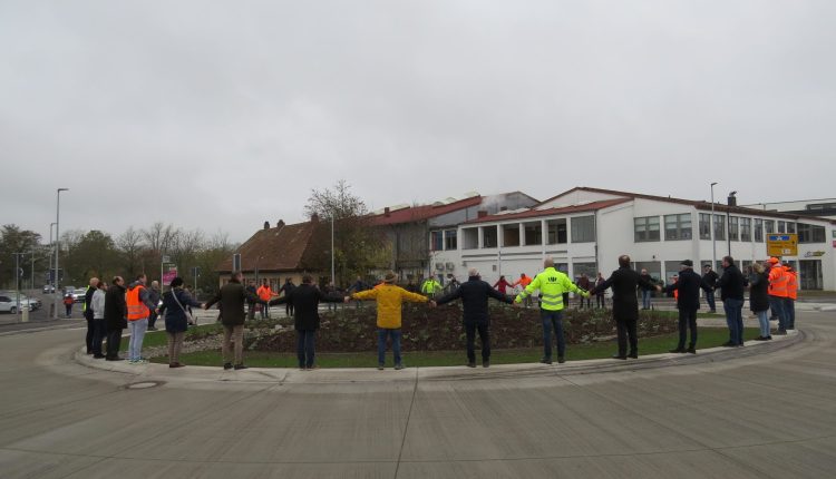 Einweihung Kreisel Am Brühl Dinkelsbühl