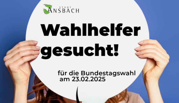 Wahlhelfer Stadt Ansbach