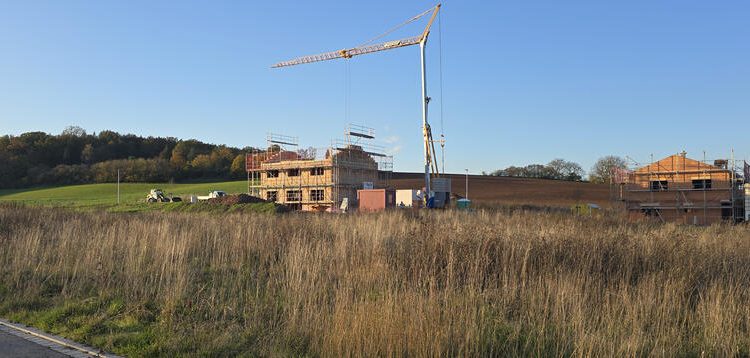 Bautätigkeit Baugebiet Brandlesweg