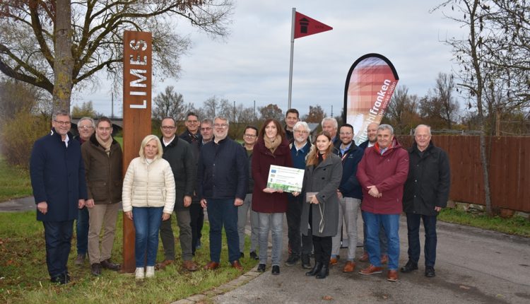 Einweihung Limes-Stelen