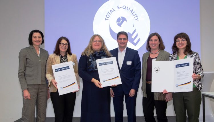 Preisverleihung Total E-Quality Organisationen Ansbach