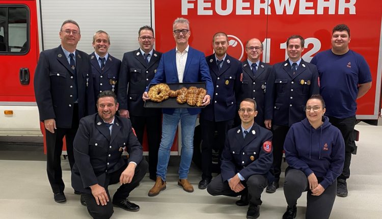 Feuerwehrhaus Krapfenau Schlüsselübergabe