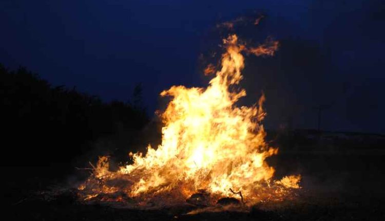 Osterfeuer © Stadt Ansbach